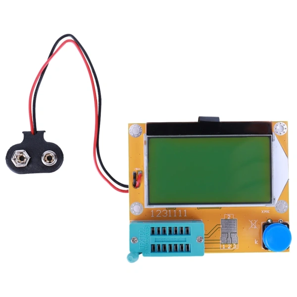 LCR-T4 ESR Meter Transistor Tester High Precision Diode Triode Capacitor Resistor Test Meter Multifunction MOS PNP NPN LCR
