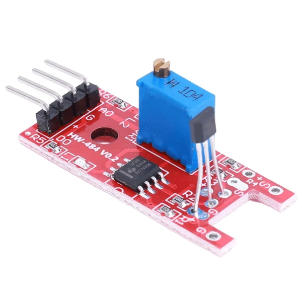 KY-024 Linear Magnetic Hall Switches LM393 Chip Linear Magnetic Hall Sensor Hall Effect Magnetic Sensor for Arduino DIY Kit