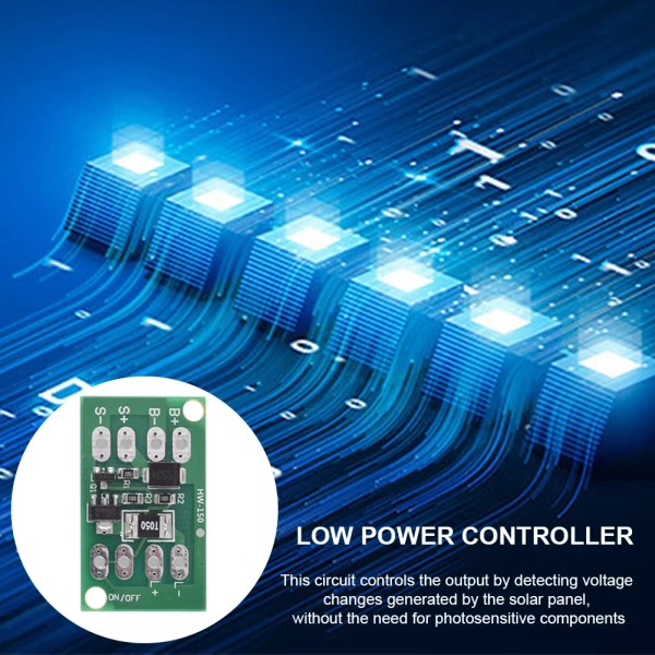 Automatic Battery Charger Charging Controller Module Solar Controller Charging Switch Circuit Board for Garden Lawn Lamp Light