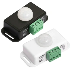 DC 12V 24V 6A Infrared PIR Motion Sensor Detector Switch Automatic PIR Motion Sensor Light Switch for LED Strip Light Lamp