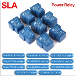 Power Relay SLA SLA-05V 09 12V 24V 48VDC-SL-A -C 4Pin 5Pin 6pin 30A T90 SLA-05VDC-SL-A SLA-12VDC-SL-A SLA-24VDC-SL-C