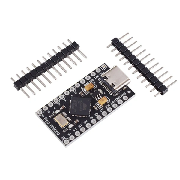 ATmega32U4 Micro USB/Type-C Pro Micro Board with 2 Row Pin Header Pro USB Type-C Micro-Controller Board for Leonardo USB Board