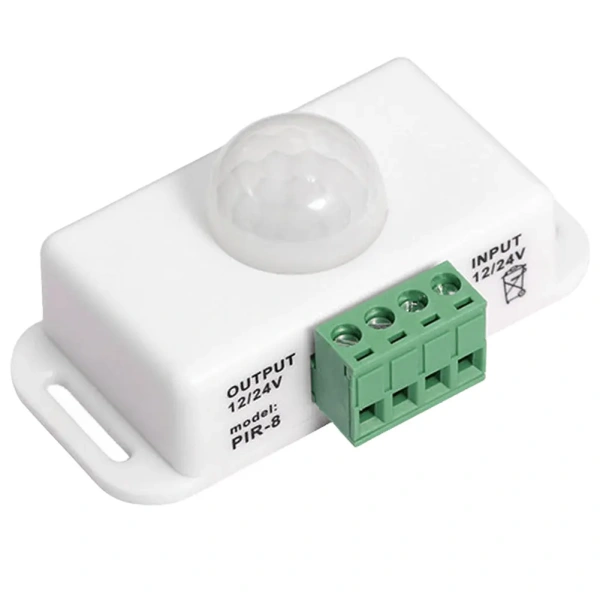 DC 12V 24V 6A Infrared PIR Motion Sensor Detector Switch Automatic PIR Motion Sensor Light Switch for LED Strip Light Lamp