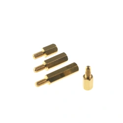 M3 Brass Copper Hex Standoff Hexagon Pillar Column Male-Female External Screw Thread Spacer for PCB Motherboard