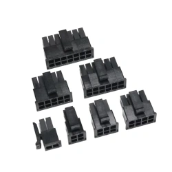 3.0mm Pitch  Micro-Fit 3.0 2P 4P 6P Connector Male Housing 8P 10P 12 16P 18P 20P 24Pin Mini 5557/43025 Male Shell+Terminal