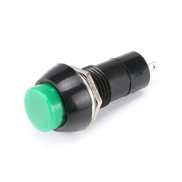 12mm PB-305A Self Locking PB-305B Self Reseting Non-locking 2Pins Push Button Switch 250V/3A Round Switch Red Green