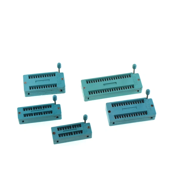 Lock seat 40p Lock seat ic movable seat Lock seat 3m narrow-body chip socket Microcontroller socket 14P 16P 18P 20P 28P 32P Zif-socket