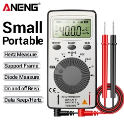 ANENG AN101 Mini Digital Multimeter 1999 Counts Professional AC/DC Voltage Tester Automotive Current Tester Electrician Tools