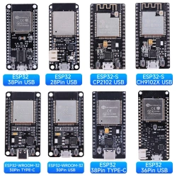 1PCS ESP32 Development Board WiFi+Bluetooth Ultra-Low Power Consumption Dual Core ESP-32S ESP32-WROOM-32D ESP32-WROOM-32U ESP 32