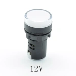 12V 24V 110V 220V 22mm Panel Mount LED Power Indicator Pilot Signal Light Lamp red blue green white yellow lamp