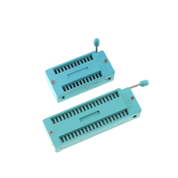 Lock seat 40p Lock seat ic movable seat Lock seat 3m narrow-body chip socket Microcontroller socket 14P 16P 18P 20P 28P 32P Zif-socket
