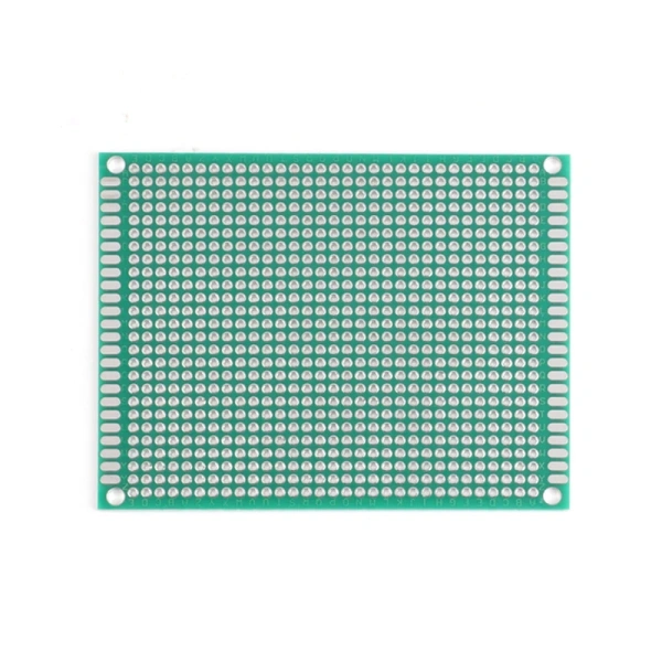 Double-sided Spray Tin Plate 2*8cm 3*7cm 4*6cm 6*8cm 7*9cm 8*12cm PCB Circuit Board Green Oil Glass Fiber Universal Board