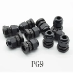 IP68 PG7 PG9 PG11 PG13.5 PG16 for 3-6.5mm-14mm Wire Cable CE Waterproof Nylon Plastic Cable Gland Connector