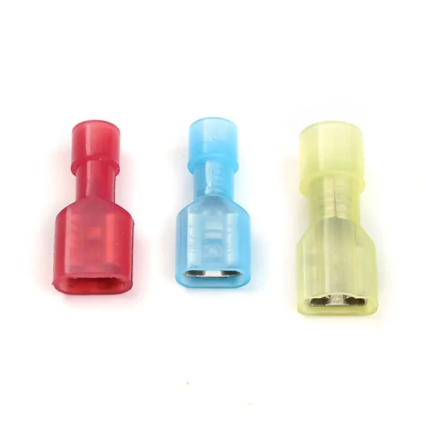 NYLON Male Female Fully Insulated Spade joint Cable Wire Connector Wiring Cable Plug Crimp Terminals FDFN MDFN