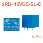 Power Relays SRD-03VDC 05VDC 06VDC 09VDC 12VDC 18VDC 24VDC 48VDC-SL-A SL-C T73 7A 10A 15A 4-5Pin