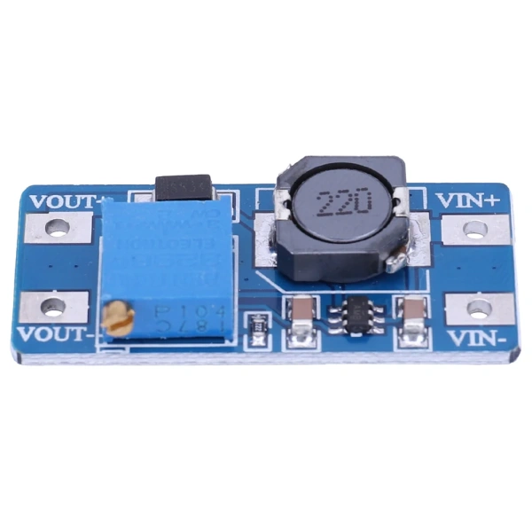 MT3608 Booster Power Supply Module DC-DC Step Up Power Apply Module Adjustable 2A Max 2V-24V To 5/9/12/28V