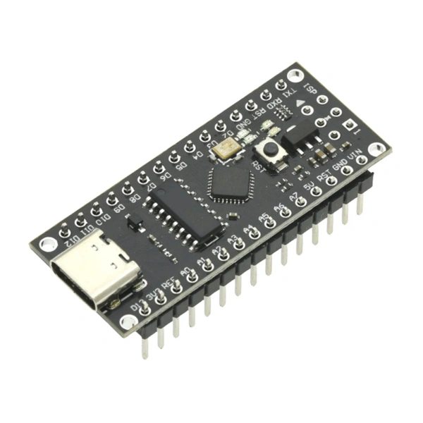 Atmega168/328 Welding Development Board Nano V3 Micro Development Board CH340 Microcontroller Board with PIN Headers for Arduino