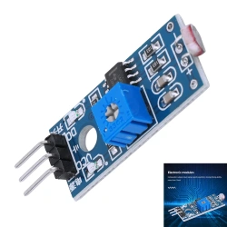 LM393 Photoresistor Resistance Module with Digital Analog Output Optical Sensitive Resistance Sensor Module for Arduino DIY Kit