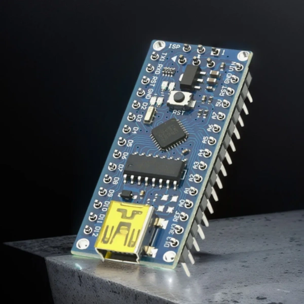 Atmega168/328 Welding Development Board Nano V3 Micro Development Board CH340 Microcontroller Board with PIN Headers for Arduino