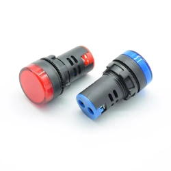 12V 24V 110V 220V 22mm Panel Mount LED Power Indicator Pilot Signal Light Lamp red blue green white yellow lamp
