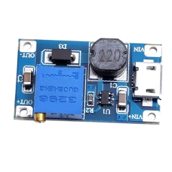 DC-DC Step-up Module Adjustable 2/24V Boost To 5/9/12/28V Boost Regulator DC-DC Step Up Converter Booster MAX Output 28V 2A