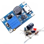 DC-DC Step-up Module Adjustable 2/24V Boost To 5/9/12/28V Boost Regulator DC-DC Step Up Converter Booster MAX Output 28V 2A