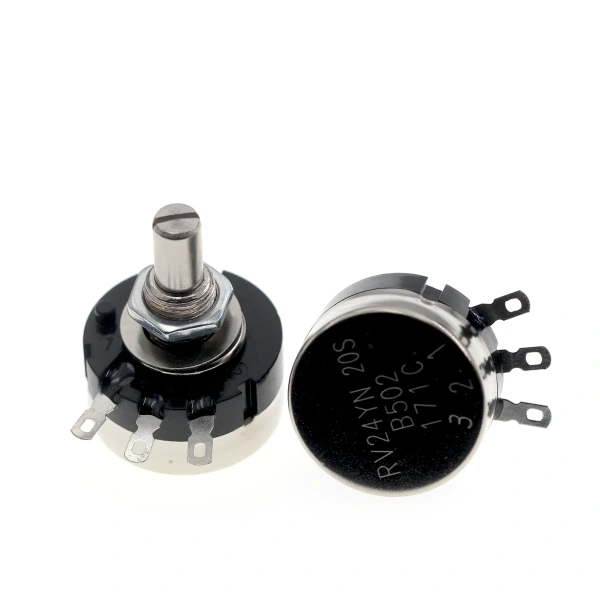 RV24 potentiometer RV24YN20S B102 B202 B502 B103 B203 B503 B104 B204 B254 B504 B105 500R 1K 2K 5K 10K 20K 50K 100K 250K 1M