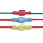 NYLON Male Female Fully Insulated Spade joint Cable Wire Connector Wiring Cable Plug Crimp Terminals FDFN MDFN