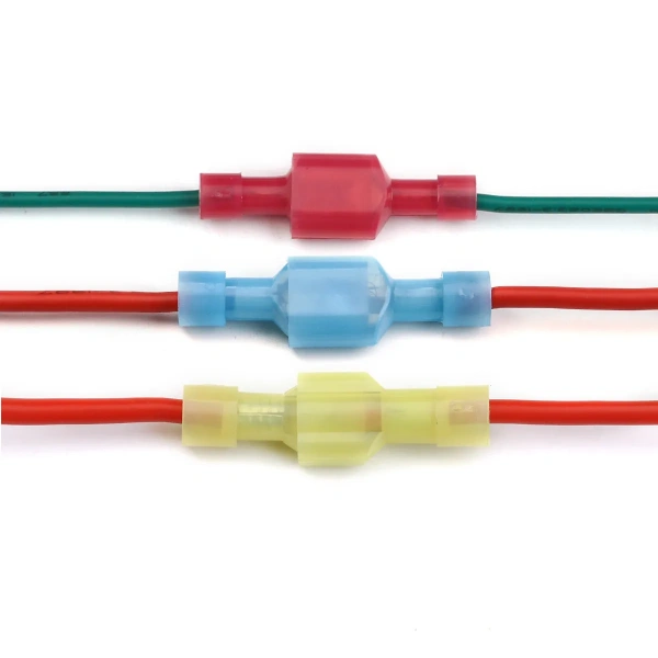 NYLON Male Female Fully Insulated Spade joint Cable Wire Connector Wiring Cable Plug Crimp Terminals FDFN MDFN