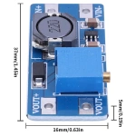MT3608 Booster Power Supply Module DC-DC Step Up Power Apply Module Adjustable 2A Max 2V-24V To 5/9/12/28V