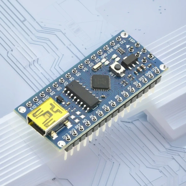 Atmega168/328 Welding Development Board Nano V3 Micro Development Board CH340 Microcontroller Board with PIN Headers for Arduino