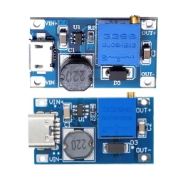 DC-DC Step-up Module Adjustable 2/24V Boost To 5/9/12/28V Boost Regulator DC-DC Step Up Converter Booster MAX Output 28V 2A