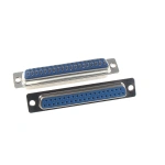 DB9 DB15 DB25 DB37 Hole/Pin Female/Male Blue Welded Connector RS232 serial port socket DB D-SUB adapter 9/15/25/37 pin