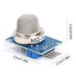 MQ-136 Gas Detection Sensor Module ZYMQ-135 Hazardous Gas Detection Module AC 5V for Liquefied Petroleum Gas Butane
