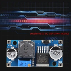 LM2596HVS Voltage Adjustable Regulator Converter Board Practical DC-DC Step Down Power Supply Module DC 4.5V-48V Buck