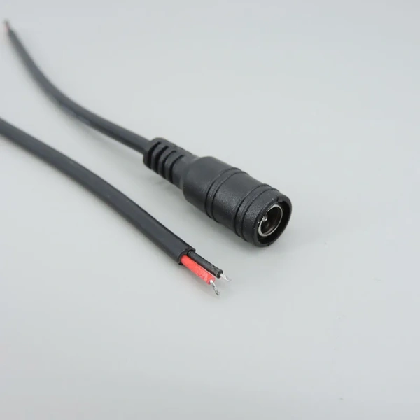 DC Power Cable with 5.5x2.1mm Connectors