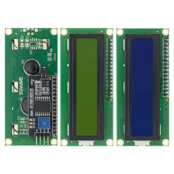 LCD1602 1602 LCD Module 5V HD44780 Liquid Crystal Display Module Blue Green Screen 16x2 Character Compatible with Arduino