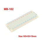 Breadboard MB-102/SYB-130/SYB-46/Mini 400 Holes Solderless Breadboard Mini Universal PCB Experimental Circuit DIY Breadboard