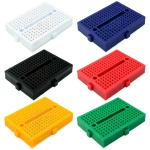 SYB-170 Mini Solderless Prototype Breadboard 170 Holes Breadboard Prototype Board 35x47mm for Small DIY Kits