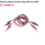 4mm Red&Black Banana Socket Professional Binding Post Nut Banana Plug Jack Connector Nickel Plated For 4mm