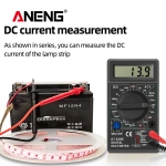 DT830B Digital Multimeter AC/DC LCD Mini Voltmeter Ammeter Ohm Tester 750/1000V High Safety Handheld Meter With Probe