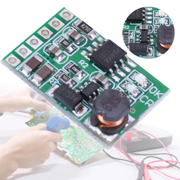 5V/12V Discharger Board Boost-out DC-DC Converter Step Up Module Lithium Battery Charger for DIYUPS Mobile Power 18650 Lithium
