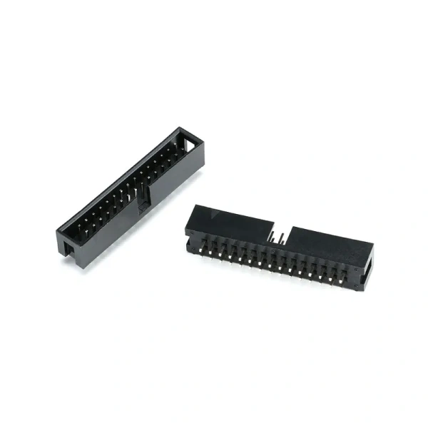 2.54MM pitch  dip 6P 10P 20P 26P 34P 40P PIN MALE SOCKET straight idc box headers PCB CONNECTOR DOUBLE ROW DC3 HEADER