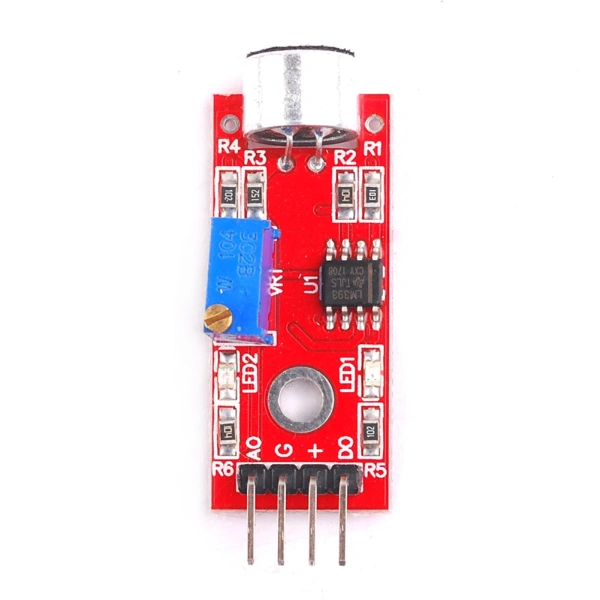 KY-037 Sound sensor module sound control sensor MAX4466 MAX9814 switch detection whistle switch microphone amplifier For Arduino