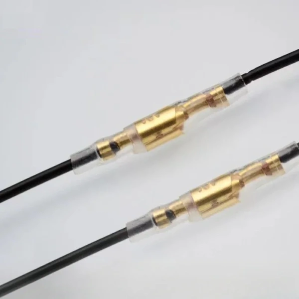 4.0 bullet Crimp terminal car electrical wire connector diameter 4mmFemale + Male + Case Cold press terminal