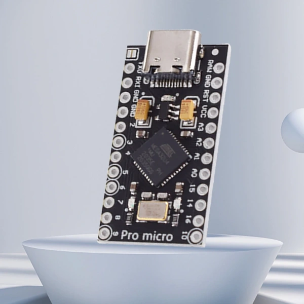 ATmega32U4 Micro USB/Type-C Pro Micro Board with 2 Row Pin Header Pro USB Type-C Micro-Controller Board for Leonardo USB Board