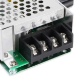 4000W Thyristor Governor with Fuse Case AC 220V Temperature Regulating Module High Power for Adjusting Dimming Speed Temperature