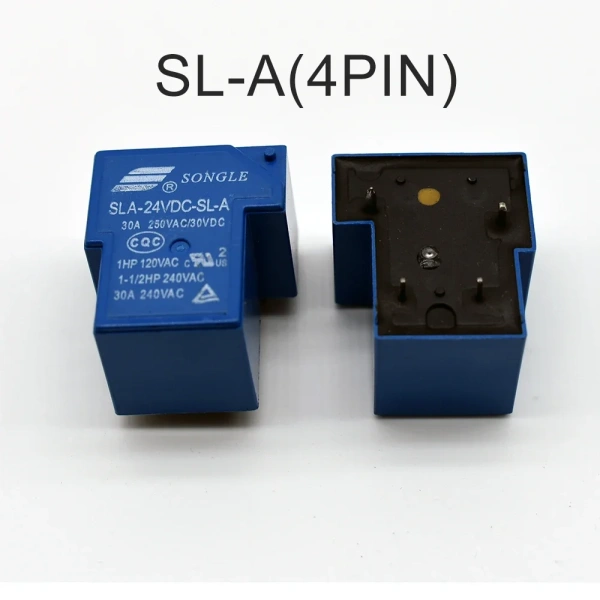 Power Relay SLA SLA-05V 09 12V 24V 48VDC-SL-A -C 4Pin 5Pin 6pin 30A T90 SLA-05VDC-SL-A SLA-12VDC-SL-A SLA-24VDC-SL-C