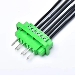 3.81mm Pitch 2EDGWB 5.08/15EDGWB 3.81 2/3/4/5/6/10/12Pin Wall Terminal Plug Type Connector Pcb Screw Terminal Block