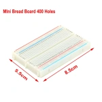Breadboard MB-102/SYB-130/SYB-46/Mini 400 Holes Solderless Breadboard Mini Universal PCB Experimental Circuit DIY Breadboard